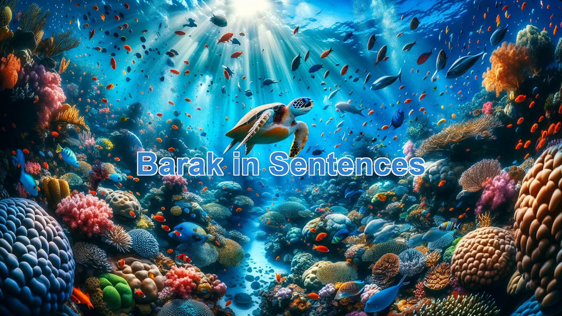 Video thumbnail for Barak In Sentences, Example of Barak In Sentences