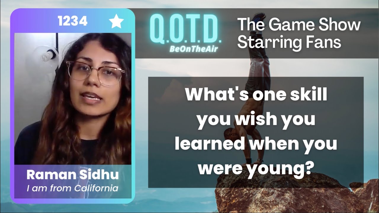 Video thumbnail for Our Favorite Answers: Raman wants to be Justin Beiber's stunt double!