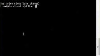 Video thumbnail for Access to Shell via VI or VIM Editors