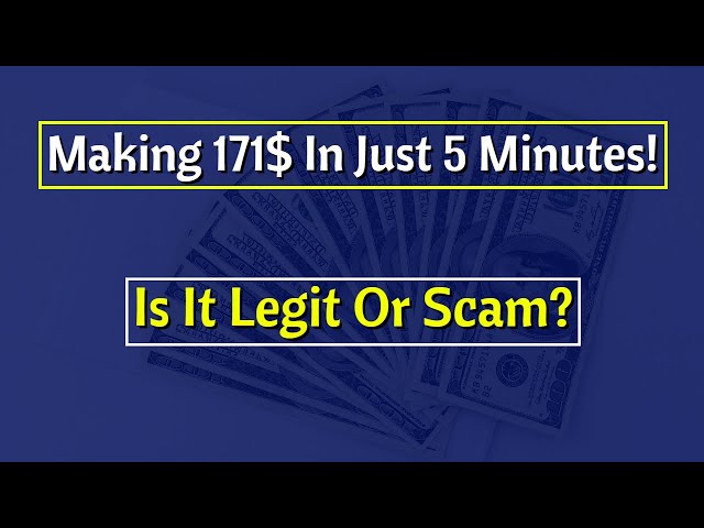 'Video thumbnail for মাত্র ৫মিনিটে ১৭১ ডলার ইনকাম? (2021) | How To Make 100$ In 5 Minutes Reality'