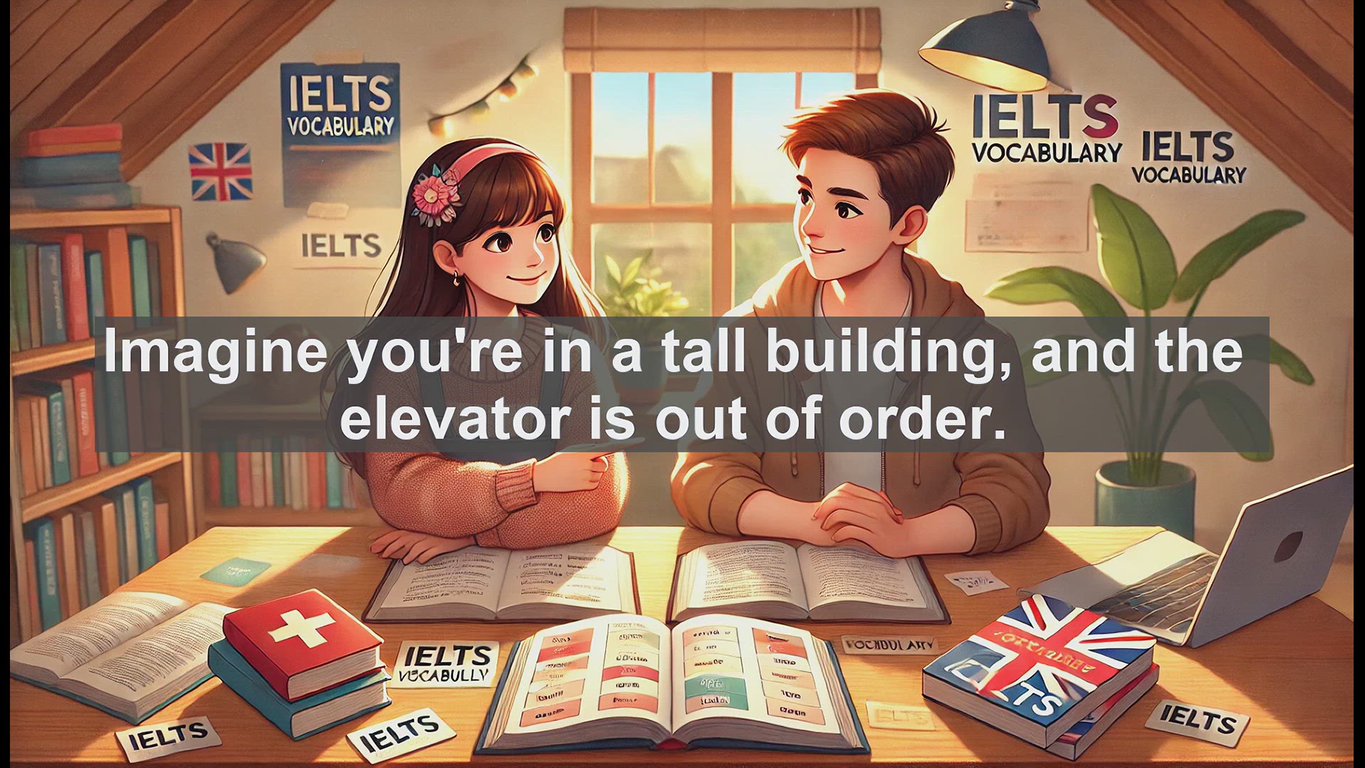 'Video thumbnail for 2500 Must Know IELTS 5.5 Vocabulary - IELTS Vocabulary: Understanding and Using the Word 'Stair''