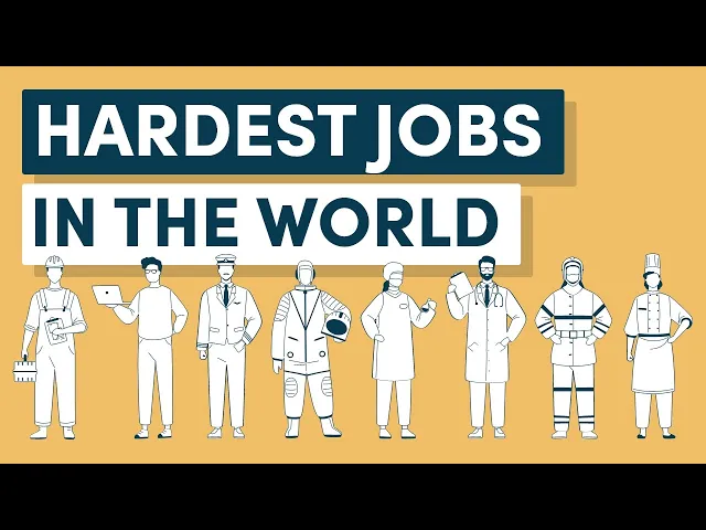 'Video thumbnail for The 10 Hardest Jobs in the World and What They Pay'