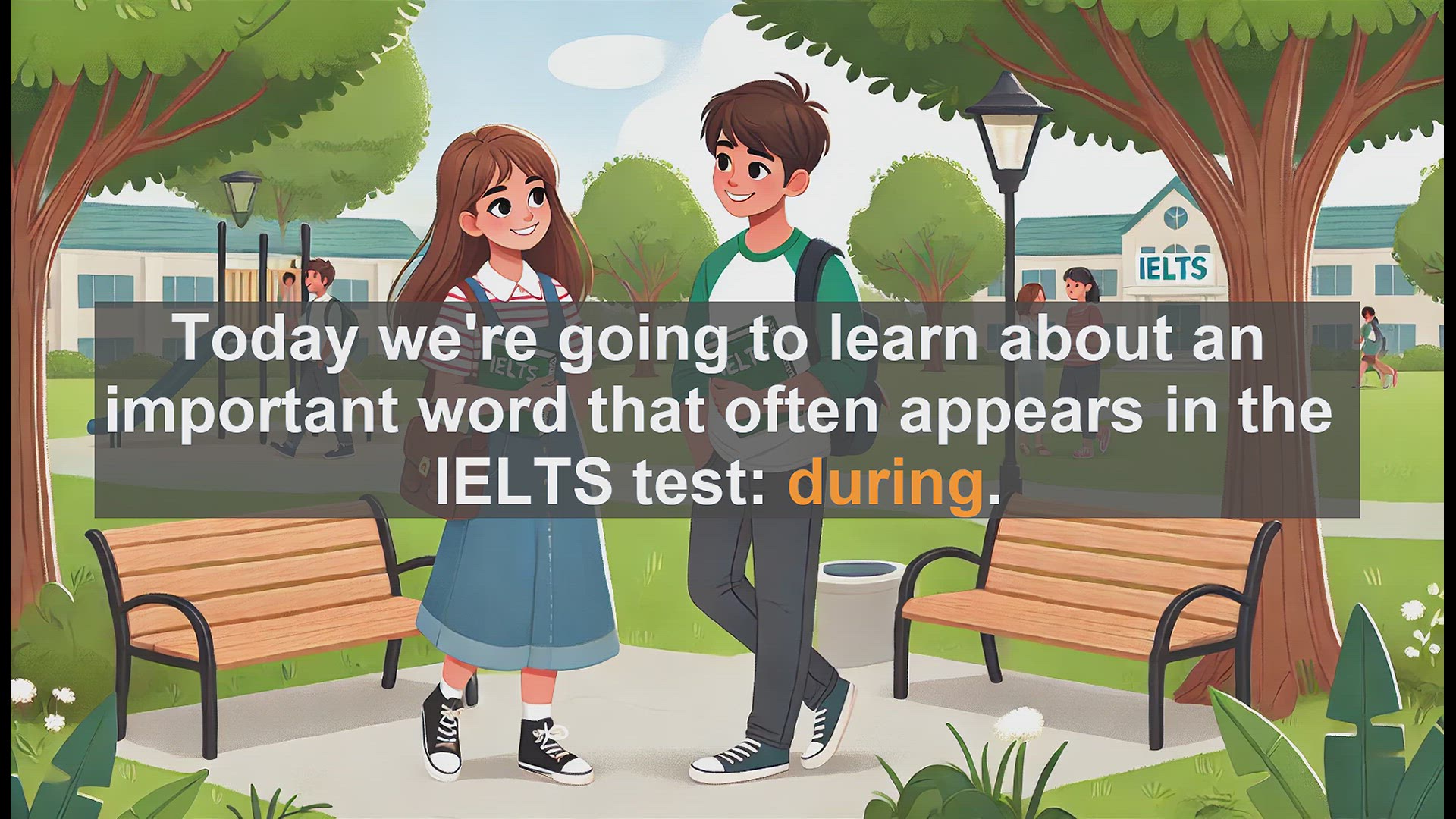 'Video thumbnail for 2500 Must Know IELTS 5.5 Vocabulary - Understanding 'During': Essential IELTS Vocabulary'