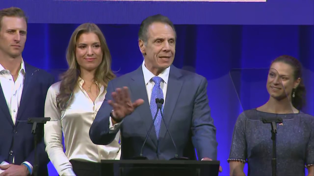 Video thumbnail for Cuomo's concession speech after losing NYC mayoral race