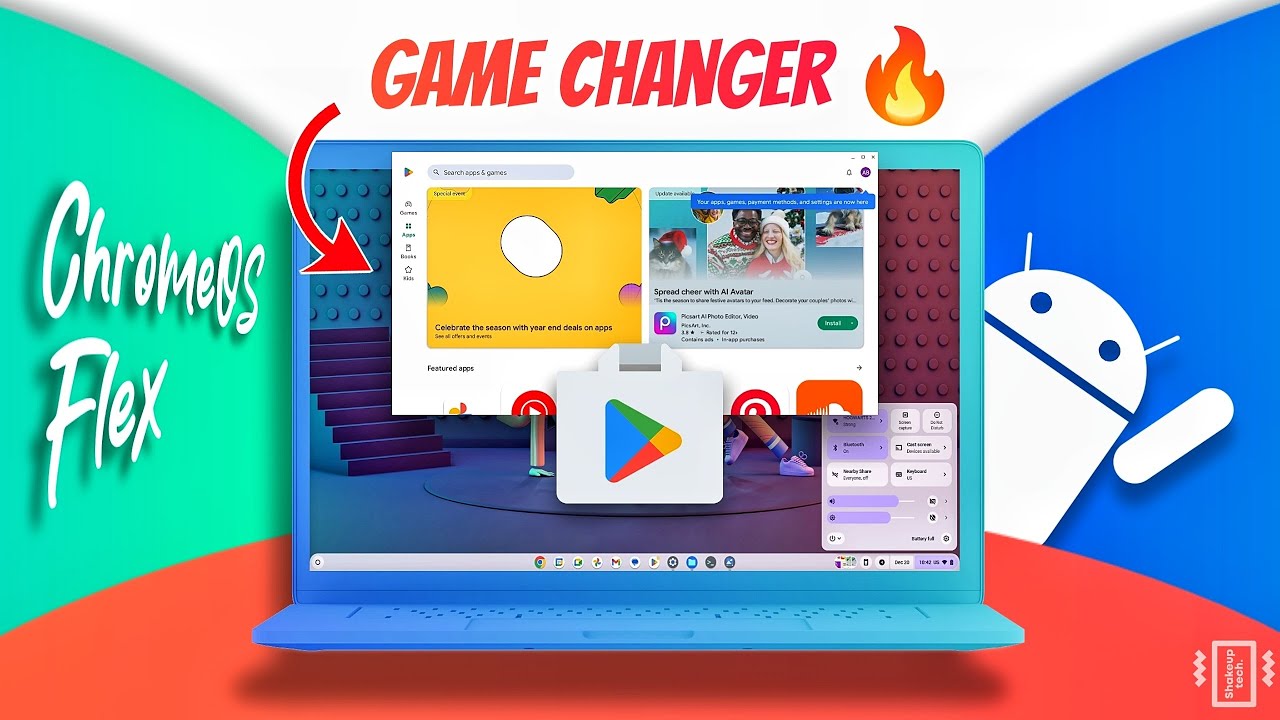 Video thumbnail for Get The Google Play Store on Chrome OS Flex ! 🤩 Android Apps & Games Support 🔥