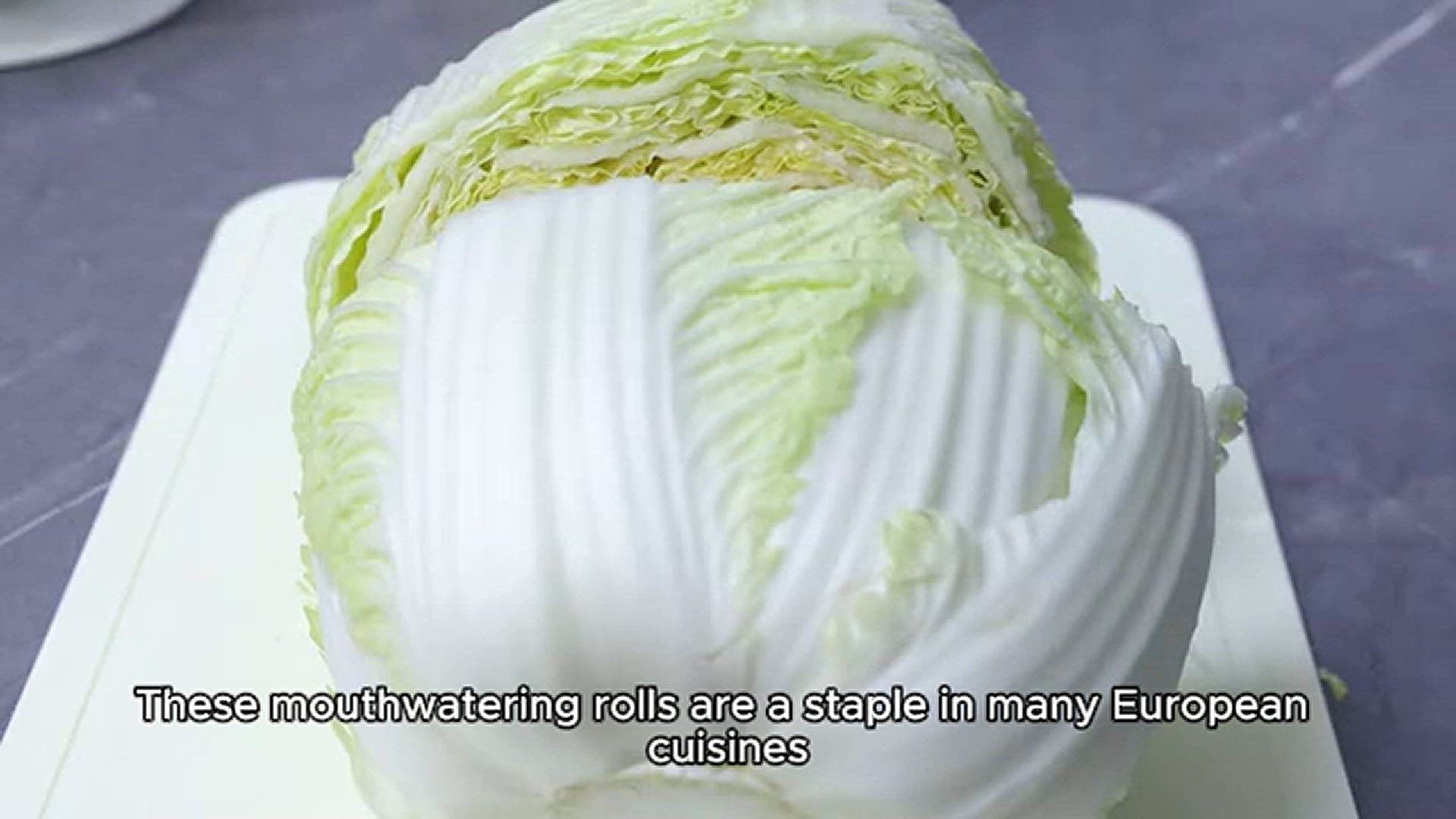 'Video thumbnail for Savor the Heartiness of European Cabbage Rolls'