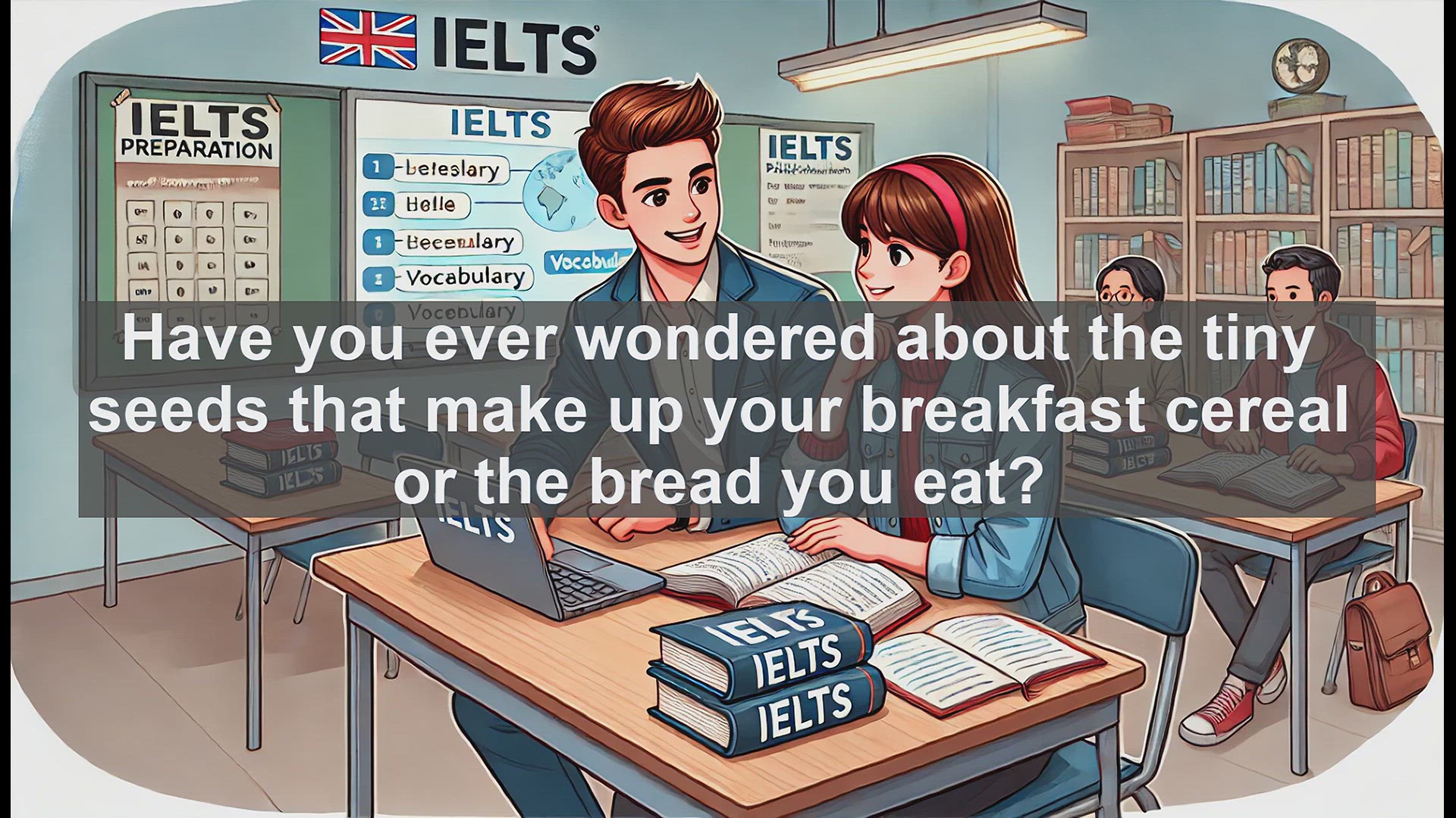 'Video thumbnail for 2500 Must Know IELTS 5.5 Vocabulary - Understanding 'Grain': Essential IELTS Vocabulary'