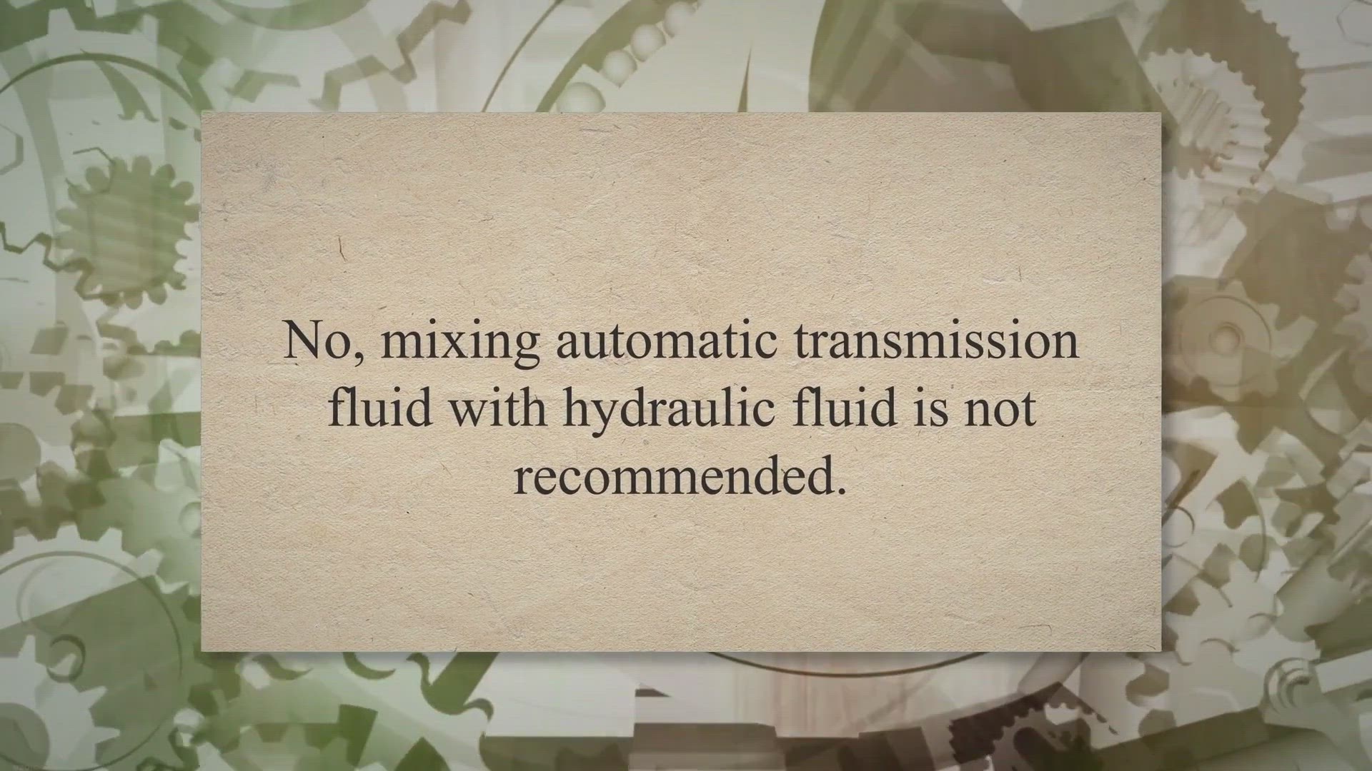 Video thumbnail for Can You Mix ATF And Hydraulic Fluid? | Safe or Not