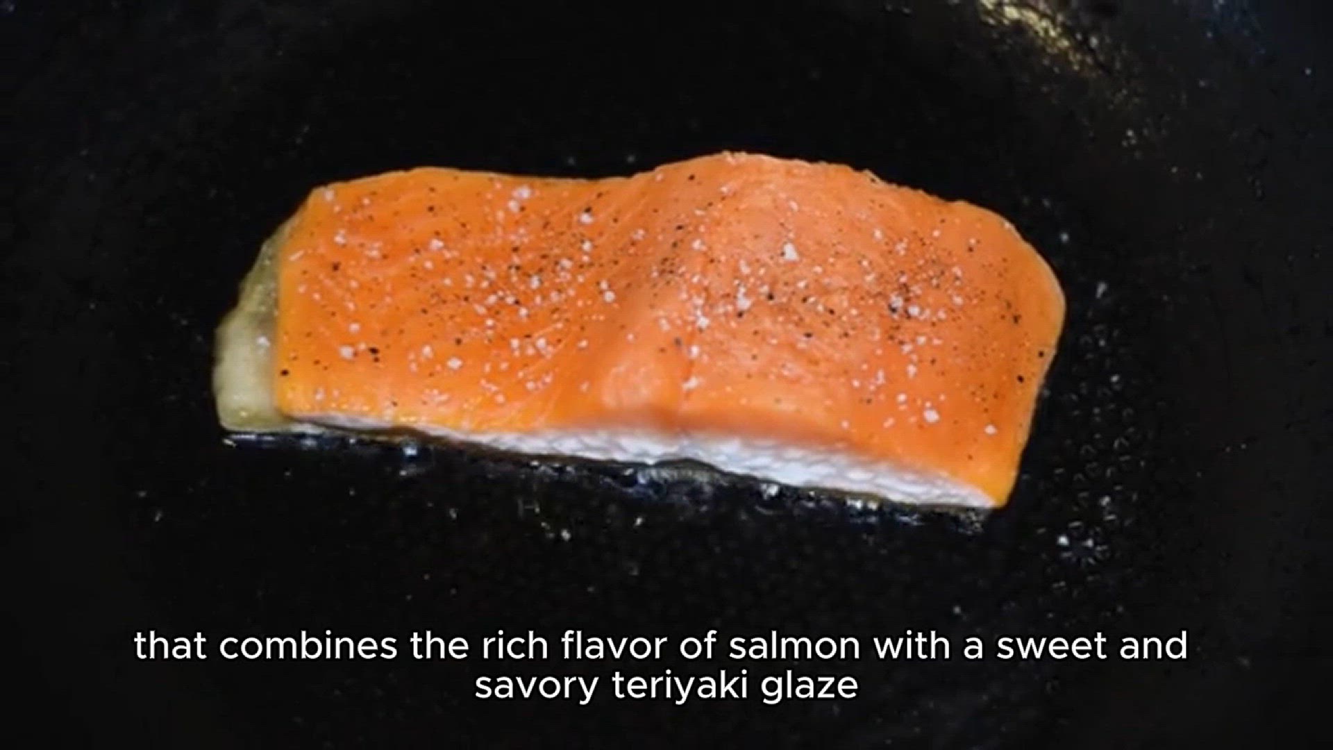 Video thumbnail for teriyaki salmon recipe