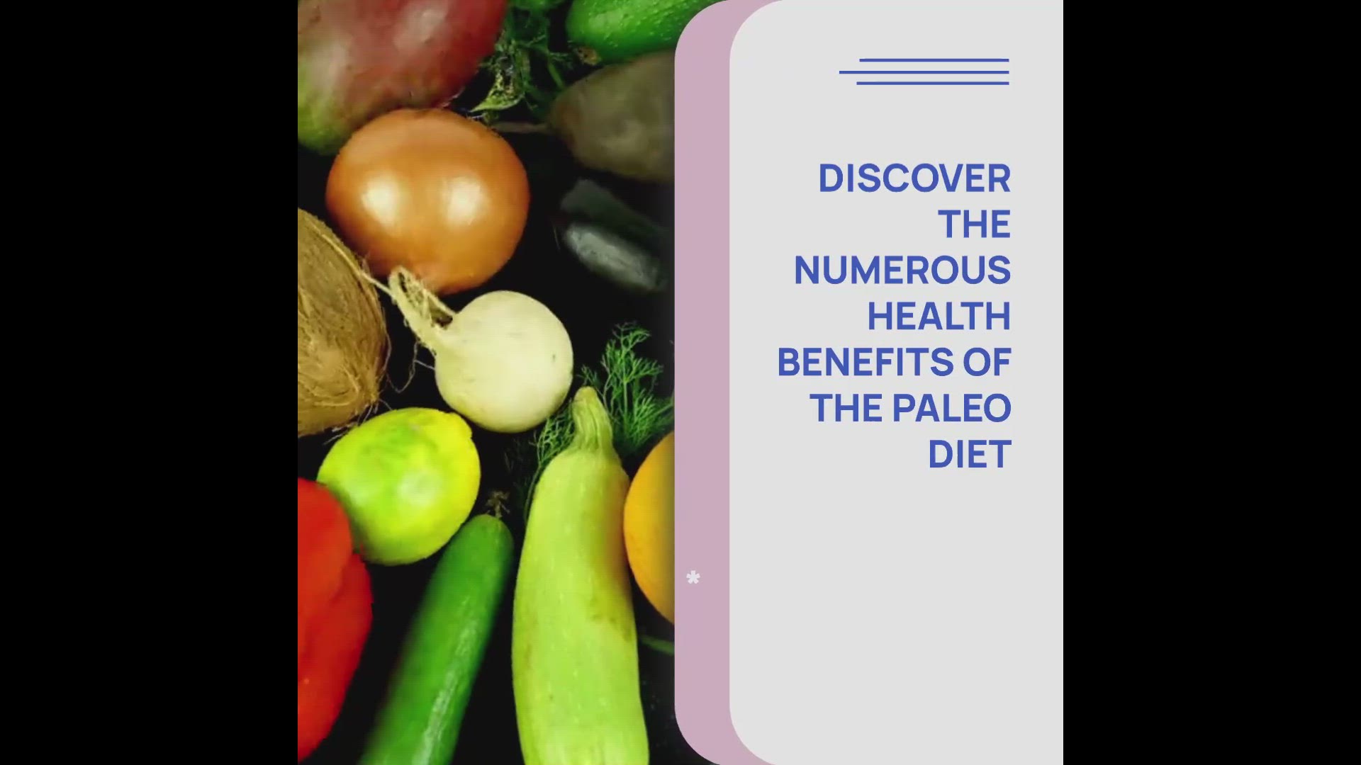 'Video thumbnail for Unleashing the Benefits of the Paleo Diet'
