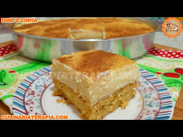 'Video thumbnail for Bolo Curau - Bolo de Milho Macio e Úmido com Cobertura Cremosa de Canjica Nordestina ou Curau'