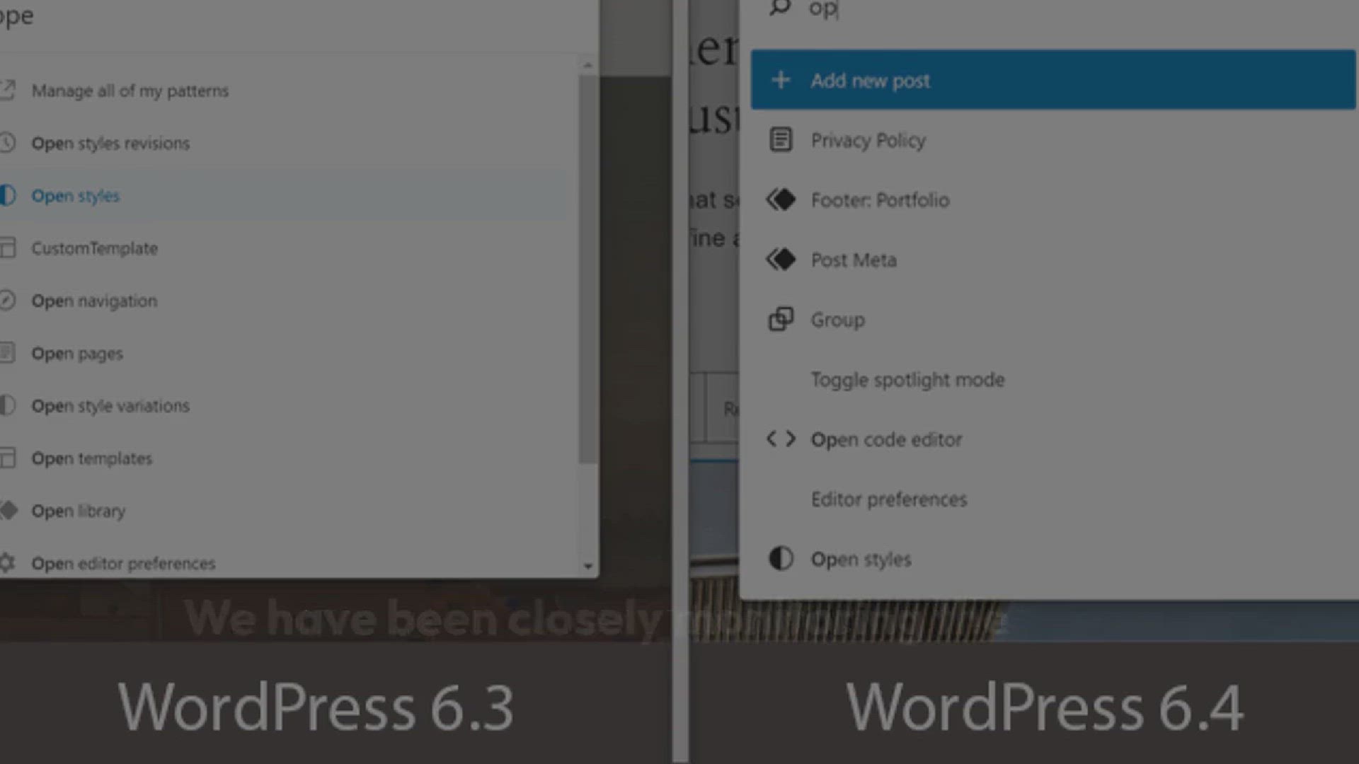 'Video thumbnail for What’s Coming in WordPress 6.4 (Features and Screenshots)'