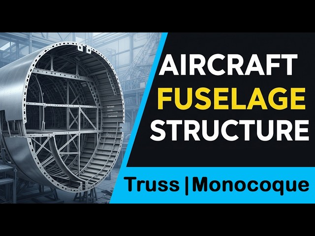 Video thumbnail for Aircraft Fuselage Structure | Construction Explained