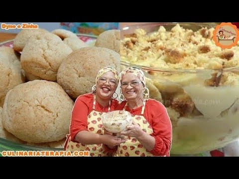 'Video thumbnail for Pudim Americano de Banana e Biscoitinhos Amanteigados de Baunilha'