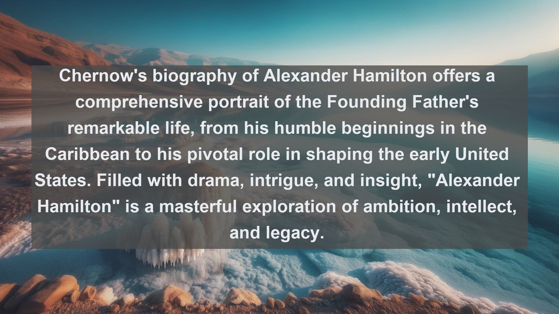 'Video thumbnail for Top 10 American Historical Biographies'