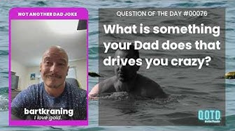 Video thumbnail for bartkraning's dad is a workaholic. Have to make time for family!