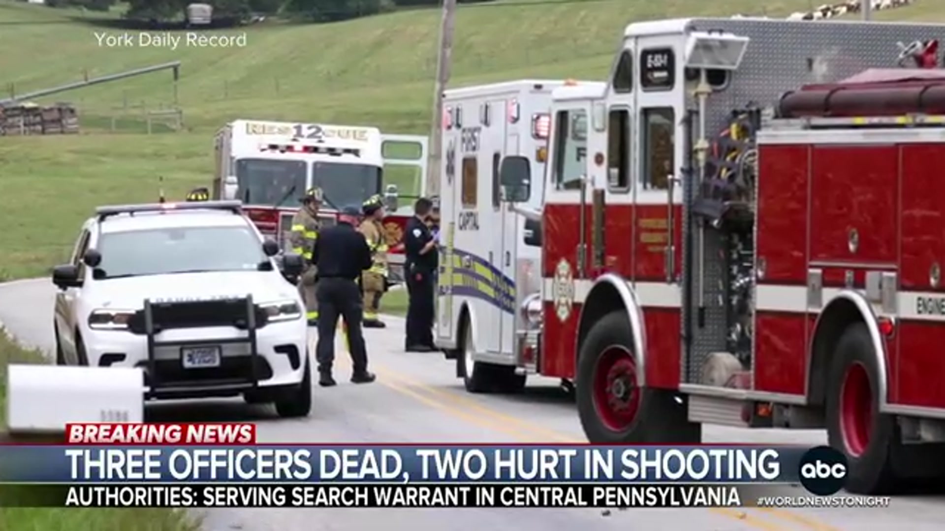 Video thumbnail for 3 Police Officers Killed While Serving Warrant in Pennsylvania | Full Story