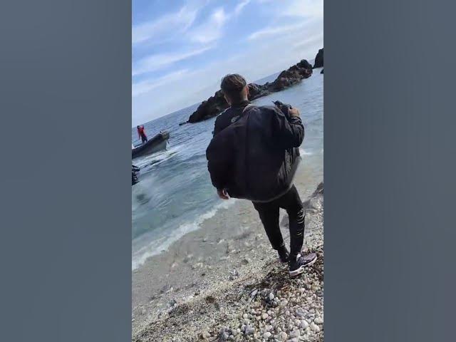 'Video thumbnail for Alleged people-smugglers land in Spain in March'