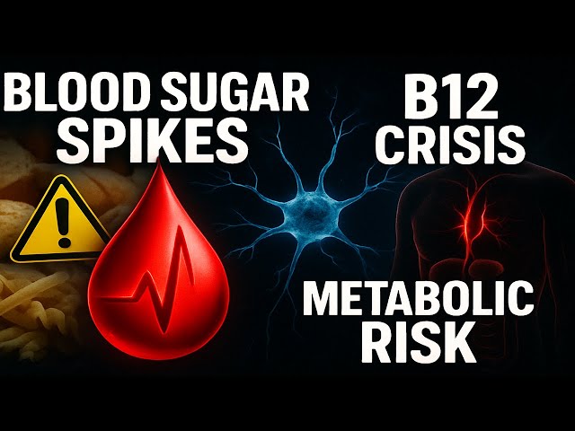 Video thumbnail for High-Starch Diet EXPOSED: Blood Sugar Spikes, B12 Crisis, and Metabolic Risk