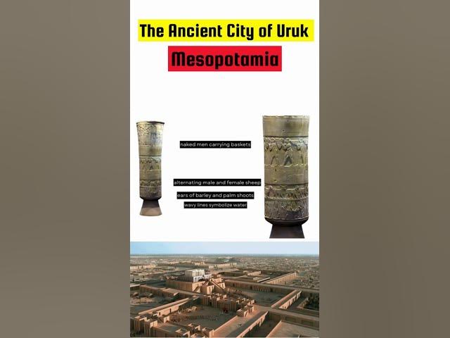 Video thumbnail for The Cult Vase of Uruk: #mesopotamia #uruk #prehistory #history #ancientcivilization