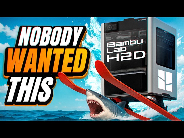 Video thumbnail for Everything Wrong with the Bambu H2D - Review