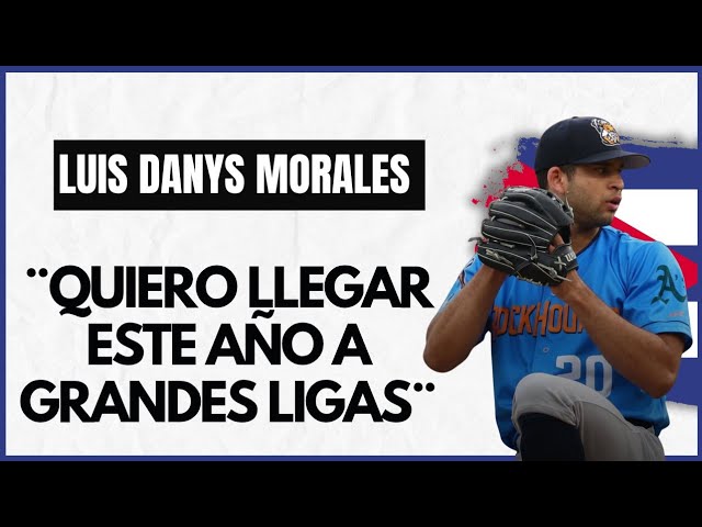 'Video thumbnail for LUIS DANYS MORALES:: "Quiero llegar a la MLB este año"'