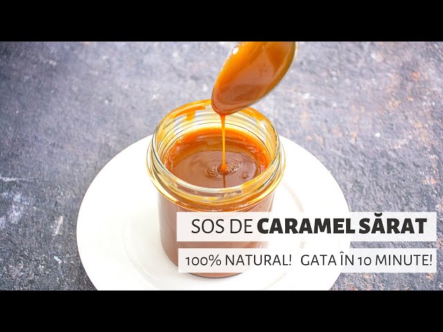 'Video thumbnail for Sos de caramel sărat. Se face în 10 minute și e absolut delicios! | Bucate Aromate'