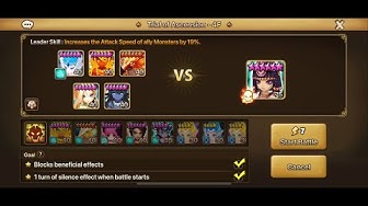 Video thumbnail for Summoners War: TOA Hell - Stage 4 - 3 🌟 - Aug-Sep 2023 - Nephthys