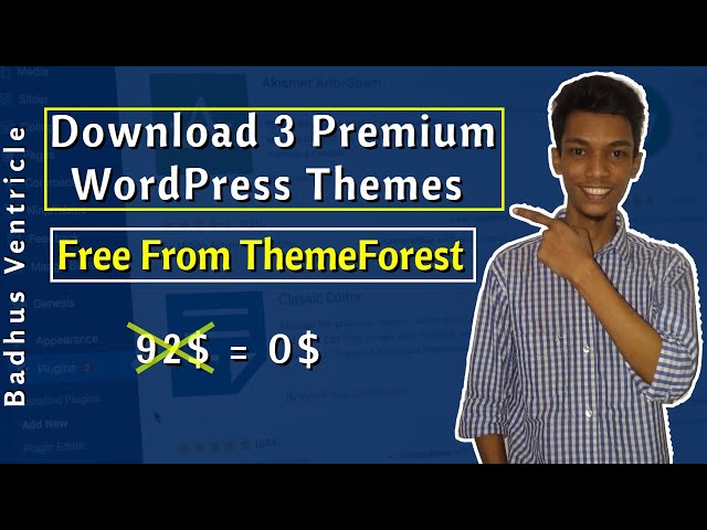 'Video thumbnail for Download 3 Premium WordPress Themes For Free'