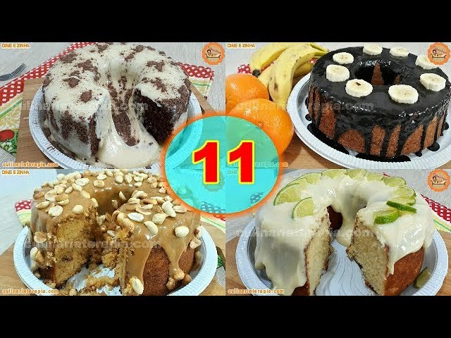 'Video thumbnail for 4 BOLOS CASEIROS MAIS VENDIDOS NA CONFEITARIA - n° 11'