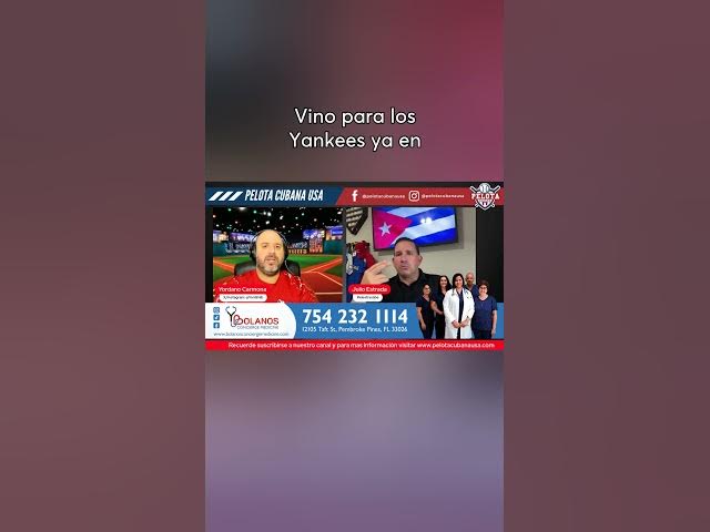 Video thumbnail for JC Escarra camino a su sueño en MLB #pelotacubana #mlb