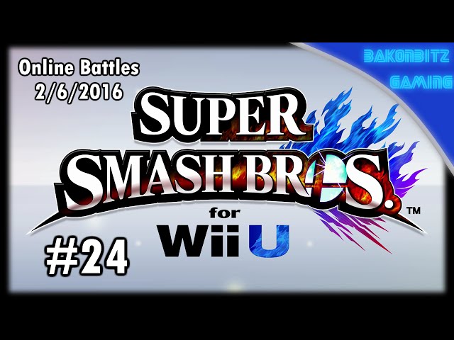 Video thumbnail for [Vs.] #24 | Super Smash Bros. for Wii U - Online Battles (2/6/2016)