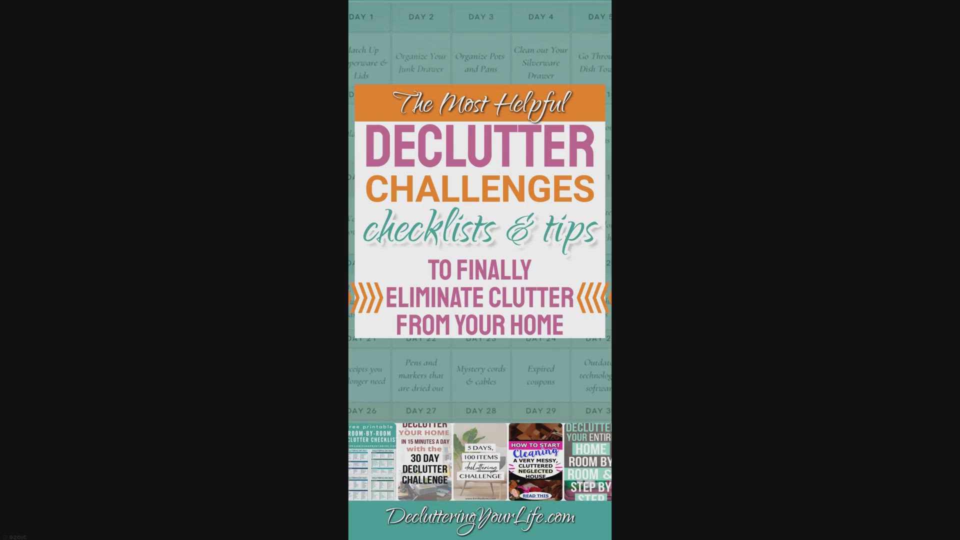 Video thumbnail for 10 Best Declutter Challenge Resources