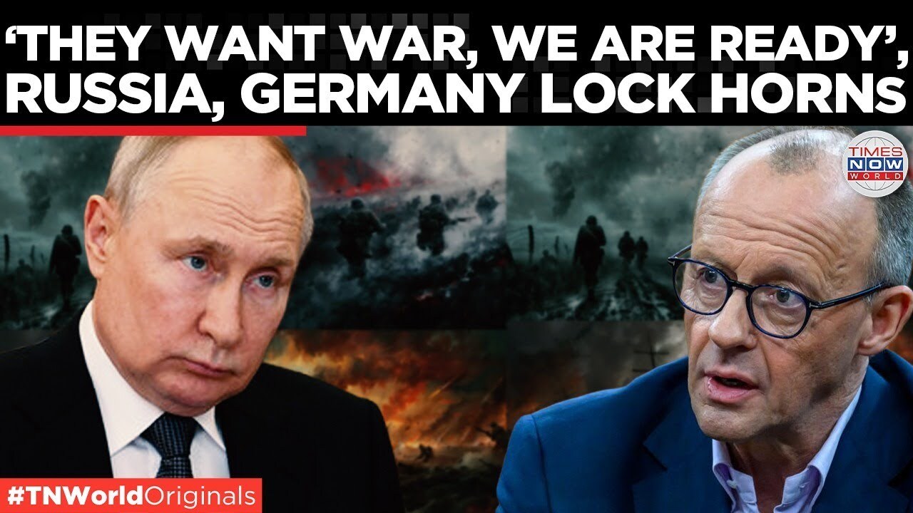 'Video thumbnail for Outrage Over German Chancellor’s Remarks Sparks Appeal to Bundestag, Russia ready for war?'