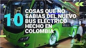 Video thumbnail for 10 cosas que no sabias del NUEVO BUS ELÉCTRICO hecho en COLOMBIA