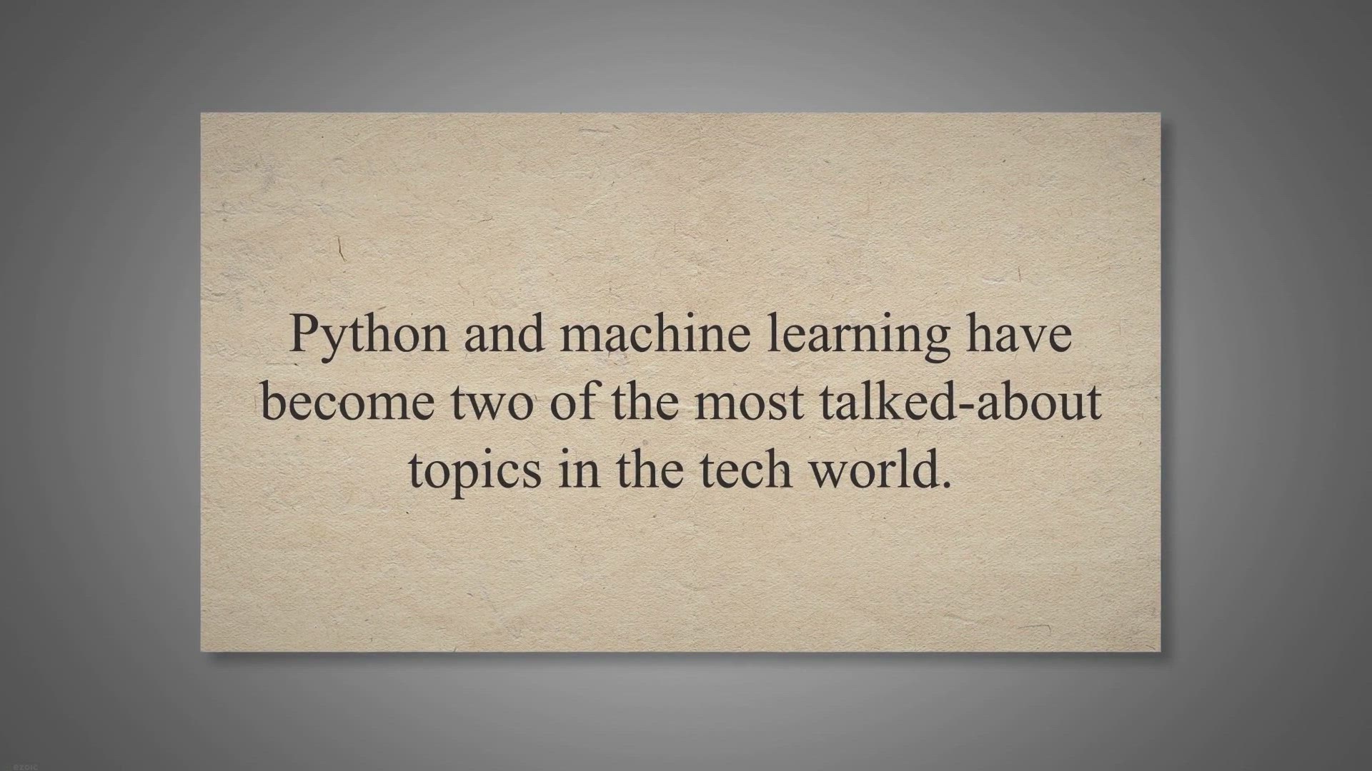 'Video thumbnail for Why Python is used for Machine Learning?'