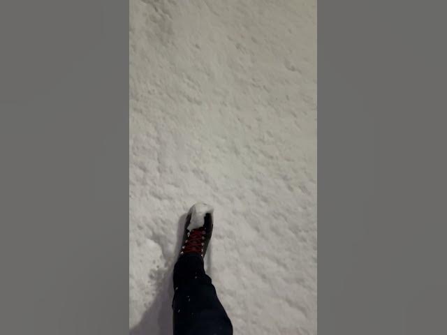 Video thumbnail for #winter #snow #feeling #walkthrough