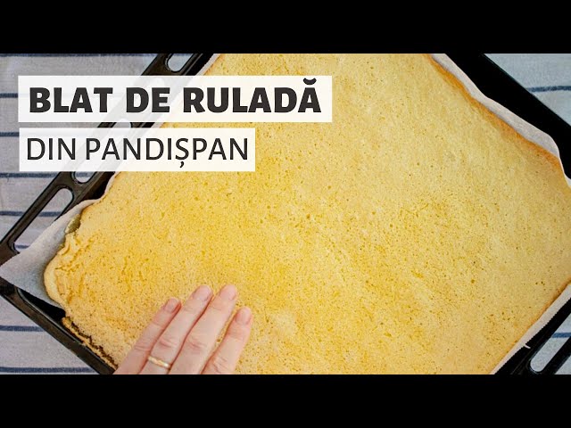 'Video thumbnail for Cel mai simplu blat de ruladă. Rețeta de bază pe care trebuie să o știi! | Bucate Aromate'