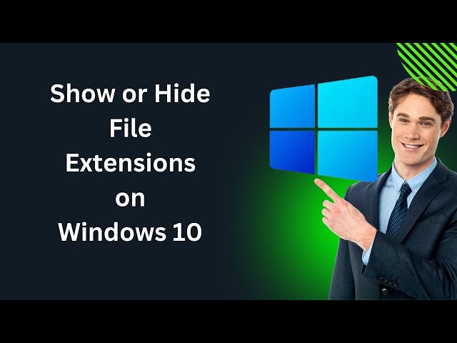 'Video thumbnail for How to Show or Hide File Extensions on Windows 10 (02 Methods) | GearUpWindows Tutorial'