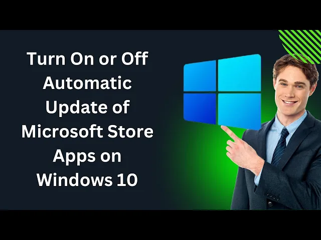 'Video thumbnail for How to Enable or Disable Automatic Update of Microsoft Store Apps on Windows 10 | GearUpWindows'