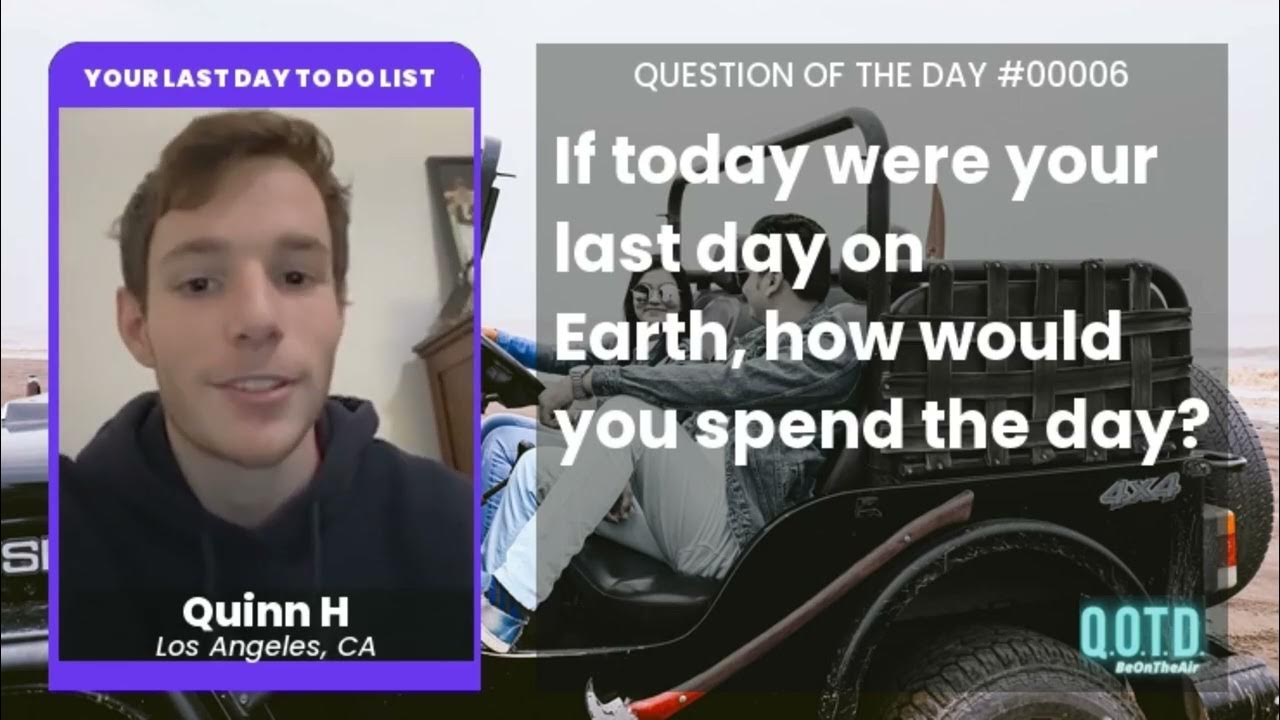 Video thumbnail for Quinn is having a feast on his last day. As you should!