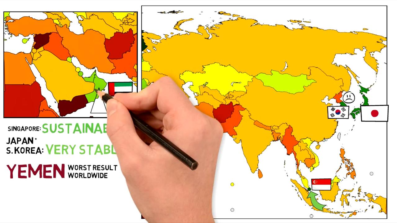 Video thumbnail for The Most & Least Stable Countries in the World