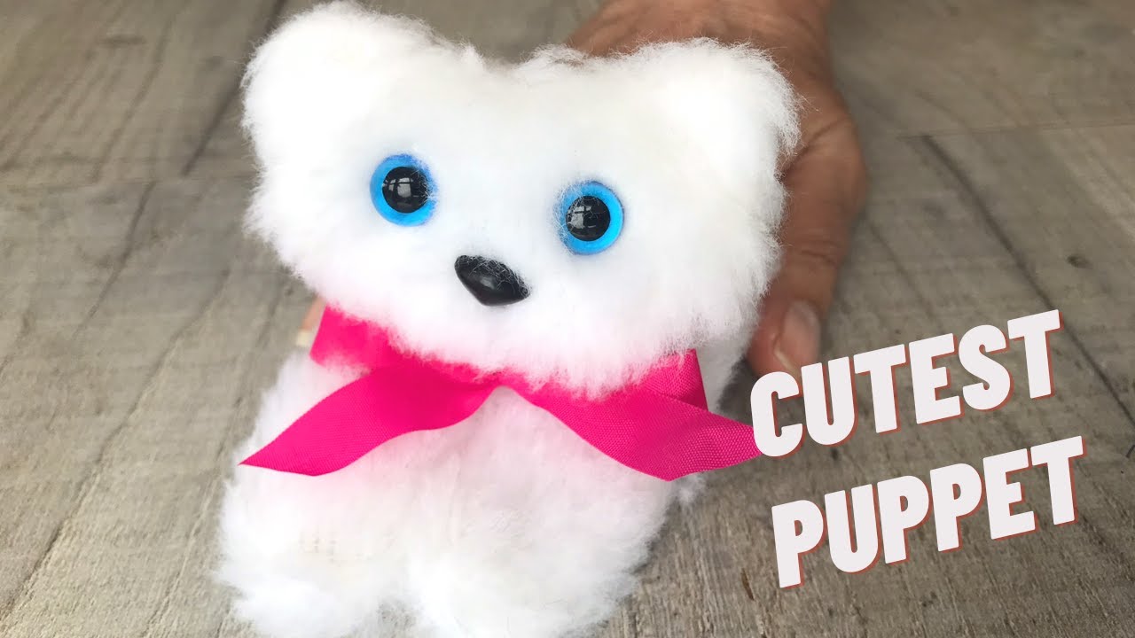 Sew this Cute Kitten / Cat Puppet Today even if you are a Beginner