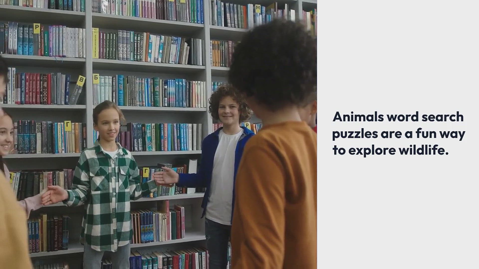 'Video thumbnail for Animals Word Search Puzzle Games'