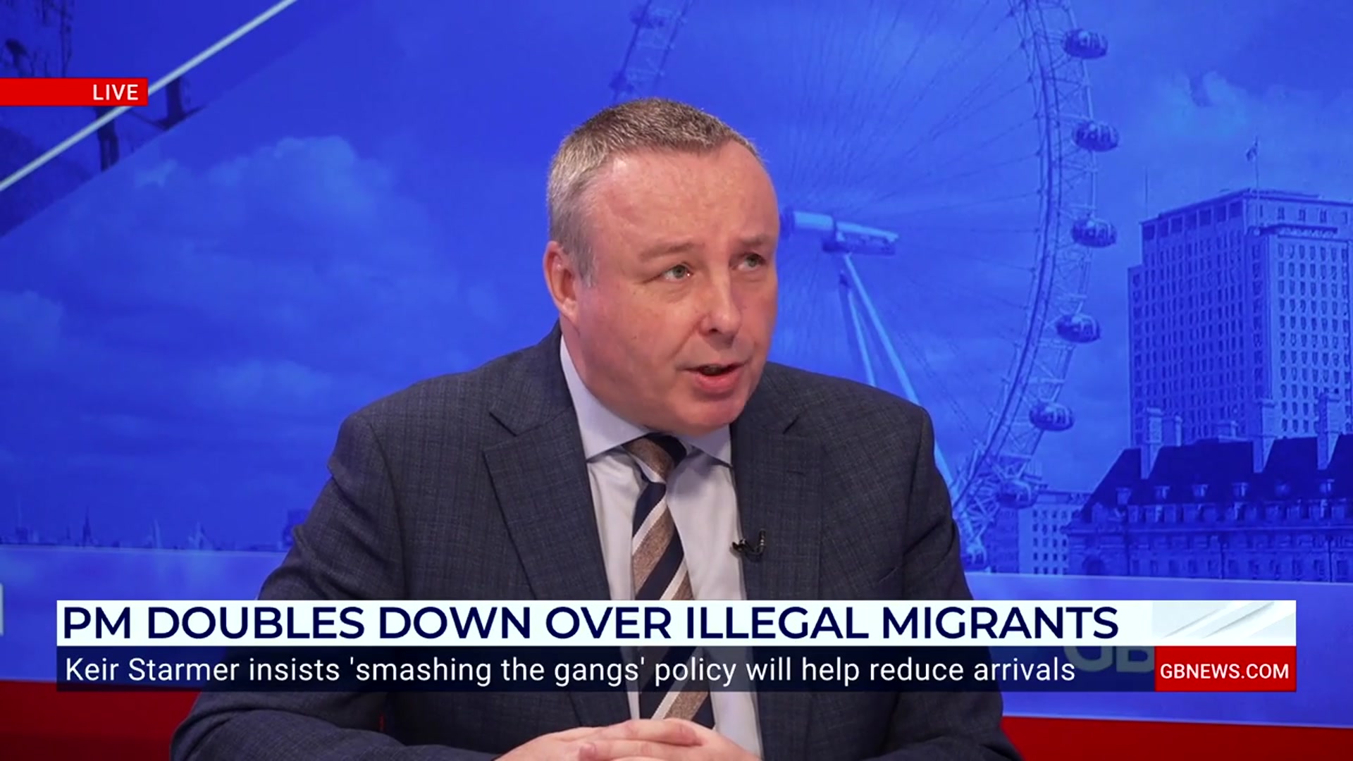 'Video thumbnail for WATCH: ‘We don’t know who they are!’ Mark White warns of threat as illegal Channel crossings spike'