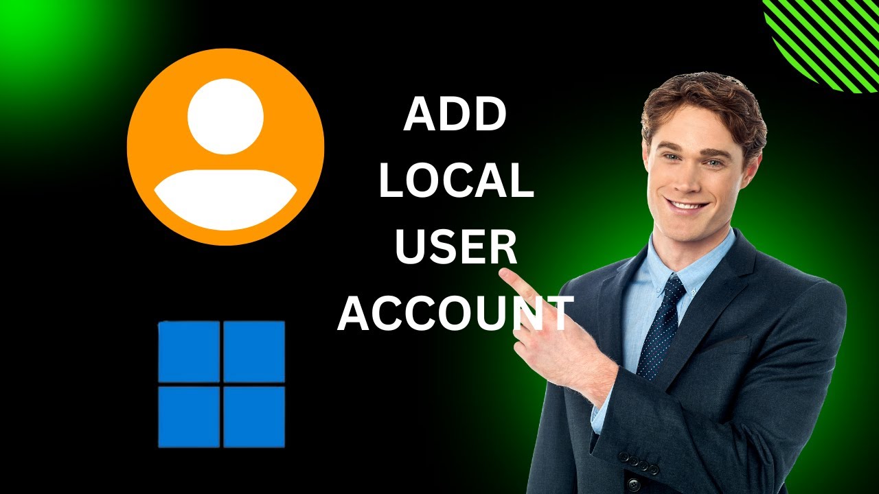'Video thumbnail for How to Create a Local User Account on Windows 11 | GearUpWindows Tutorial'