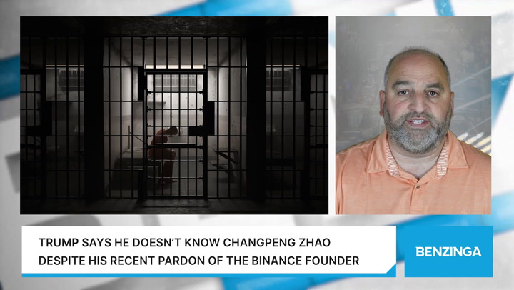 Video thumbnail for Trump Says He Doesn’t Know Changpeng Zhao Despite His Recent Pardon Of The Binance Founder