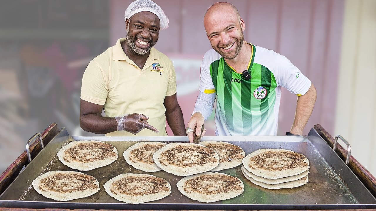 'Video thumbnail for Dominica Market Eats In Portsmouth!! Breakfast That’ll Make You a Morning Person!!'