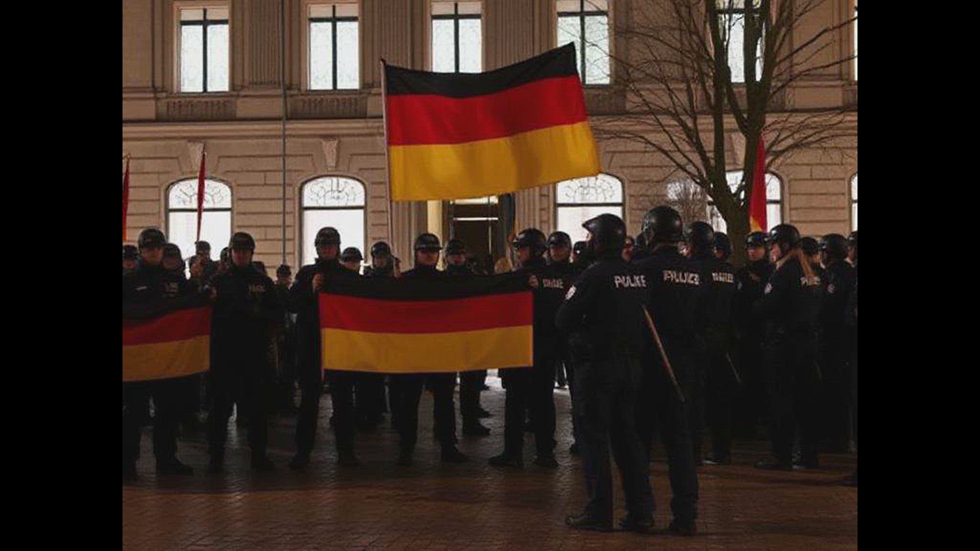 'Video thumbnail for Debate Erupts Over German Police Action Against Online Speech'