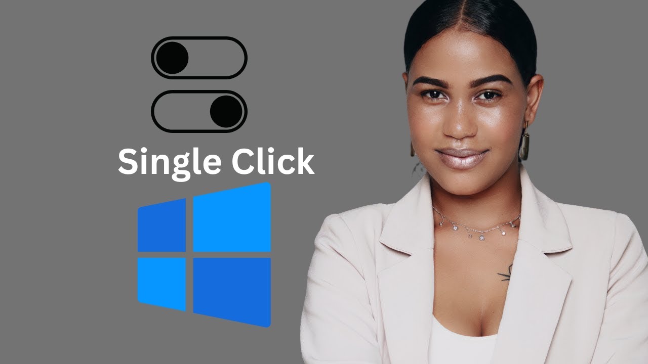 'Video thumbnail for How to Turn On or Off Single Click on Windows 10 | GearUpWindows Tutorial'